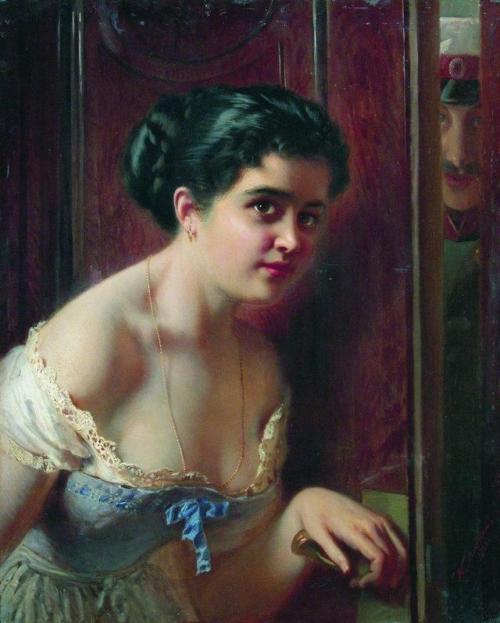 Date, 1866, Konstantin Makovsky