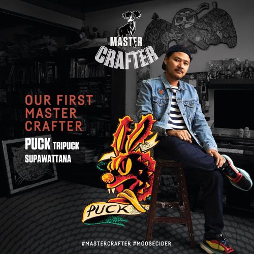 Meet our 1st Master Crafter “Puck – Tripuck Supawattana”, cartoonist, illustrator and the creator of