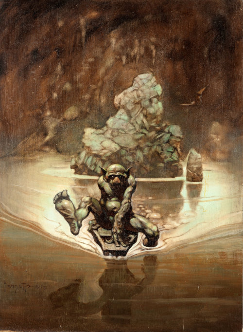 Gollum by Frank Frazetta, 1973.