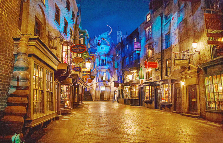  Diagon Alley won’t officially open until July 8, but the first photos of Universal’s