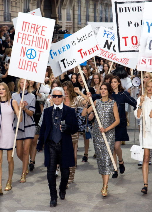 esthetique-mag:  Chanel PFW [ É ] : [ Fashion - Art - Film ] curated by J