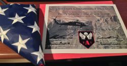 thebrainscoop:  I receive a lot of letters and gifts from fans of the show, but none has ever touched me as significantly as the package I received this afternoon. Two folded U.S. flags were accompanied by two certificates - one for The Field Museum and