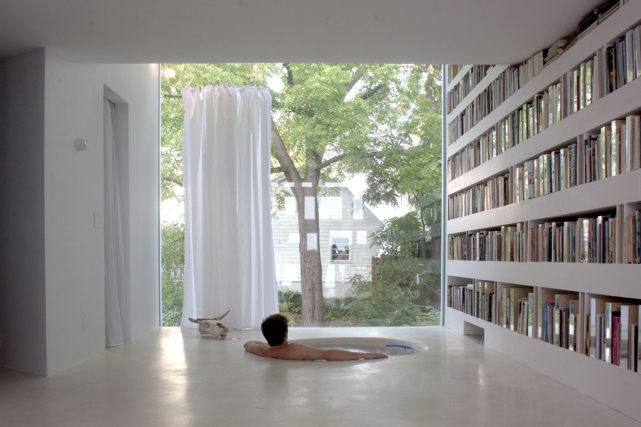archatlas:  PoolsWhat’s better than a house with a pool? A house with a pool that’s