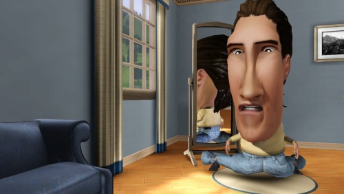 buildabitchworkshop:  stupidfuckingsims:  crab man joins the fun  wtf is that benedict cumberbatch  