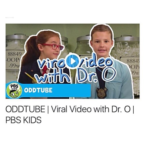 Help this week&rsquo;s episode of #OddTube with Dr. O go #viral! Thank you, Doctor. (odd link in bi