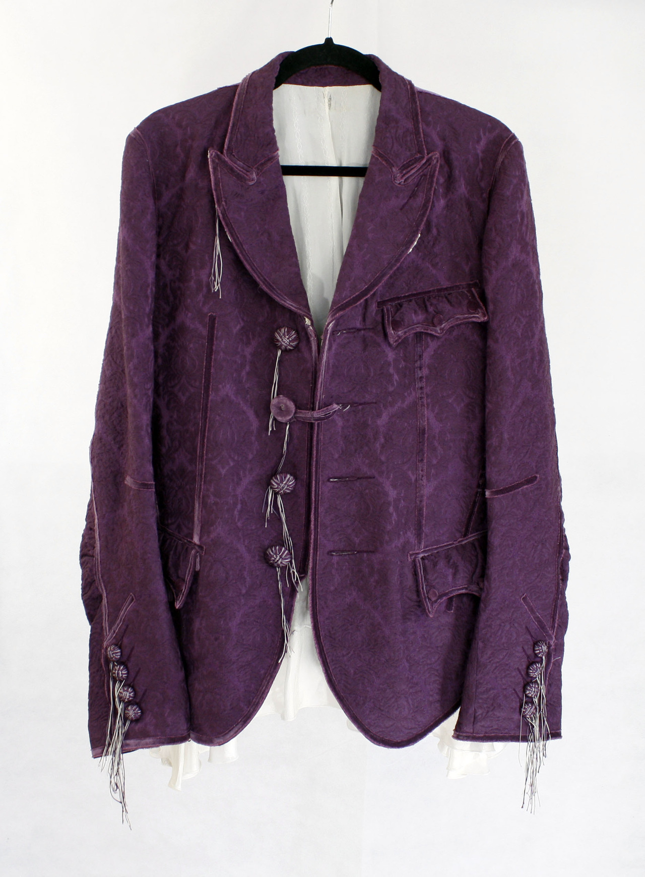 Felix R. — Number (N)ine Silk & Wool Jacquard Jacket - Size 4