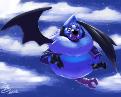 knightinshiningmohawk:    I wanted to do this a long time ago, but couldn’t decide which Pokemon to use.But yes, I am a mischievous, chubby Swoobat that uses Heart Stamp to get others to fall for me. This would’ve been a nice piece for Valentine’s