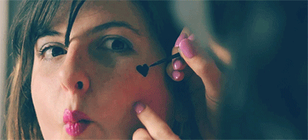 girl with kaleidoscope eyes