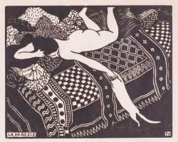 grungyruralbadassbitch: suonko: by Félix Vallotton  Me 