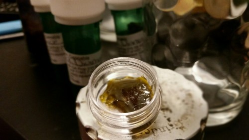 thefuxup:  Just a little photoshoot of the pickup today ft. My pipe Hendrix :) from top to bottom: Tahoe OG, Black Diamond, HHC House Shatter & Dragon OG. And my hand at the bottom lol. @veraisastoner shmokeeee? 💚
