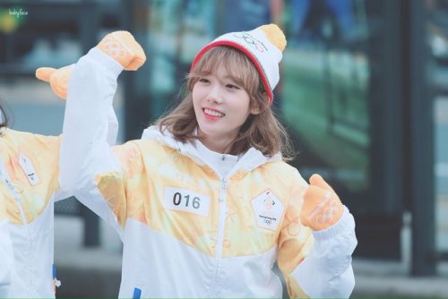 Luda (WJSN) - Pyeongchang Winter Olympic Games for the torch relay Event Pics