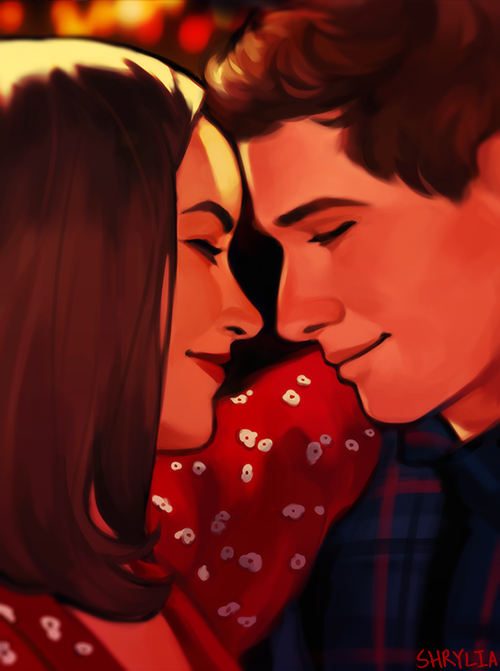 shrylia - another jake/amy scribble! the new promo pics are SO...