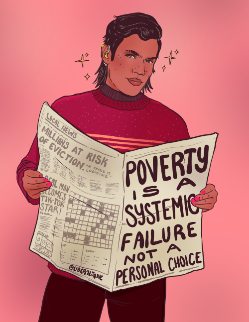 Poverty Is Not A Personal FailureArt by Liberal Jane