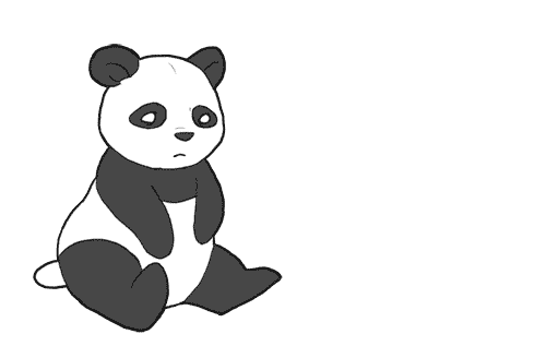 Made a sleepy little panda animation. 