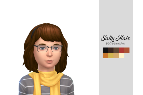 theweebsimmer: Sally Hair for children A cute hair for little girls. It’s a conversion of an a