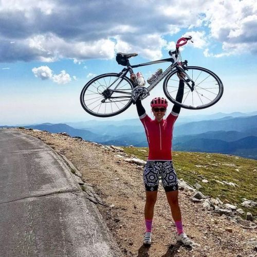 hbstache: Lemons into Lemonade after Triple Bypass was canceled @bh_genna climbed Mt. Evans i