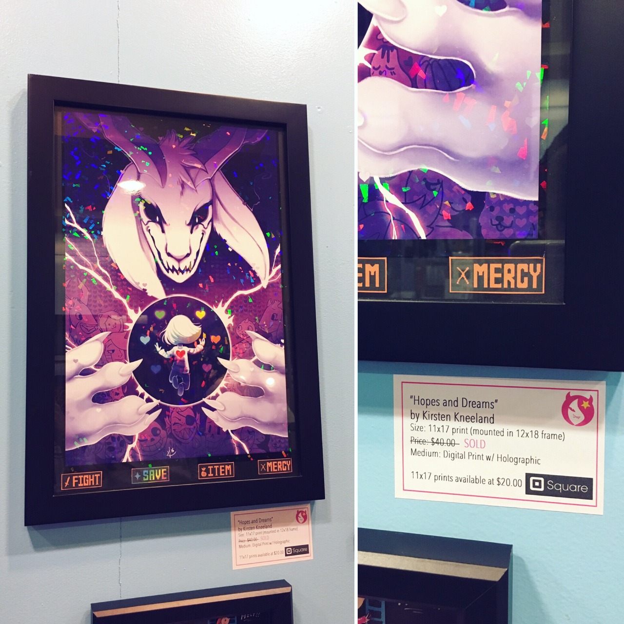 kirstendoodles:  Pictures from the 8-Bit show at Rose City Pizza that opened tonight!