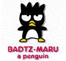 From Hunnywu’s Paradise, first archived in 2001. #webcore#old web#old internet#geocities#web archive#gif#badtz maru#sanrio#2001