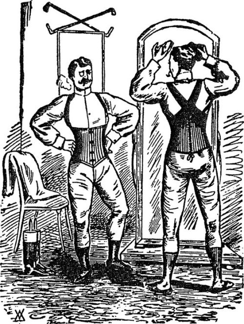 artfreyparis:Monsieur, on your agenda,write down your adress for your corsets