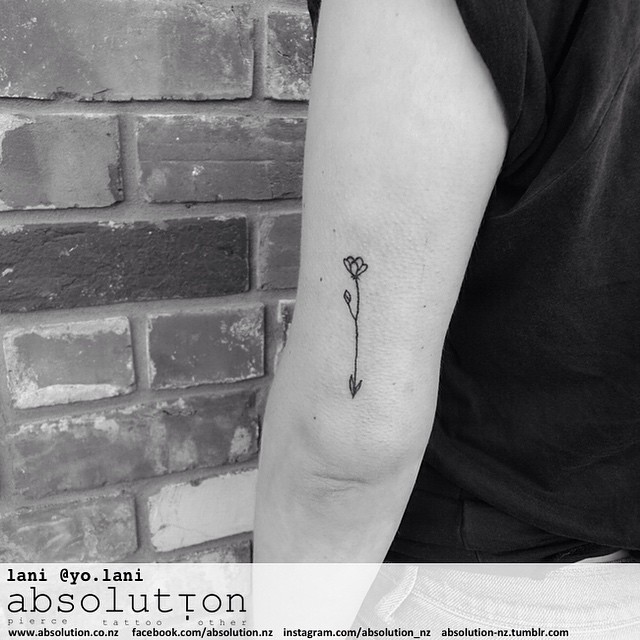 Absolution Small Forget Me Not Tattoo By Our Apprentice