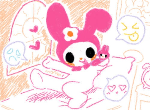 bunnyl0ve - my melody talking all about her big day to her gf...