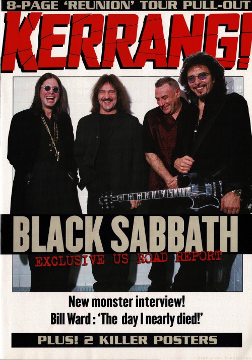  Kerrang! magazine / March 6, 1999 Black Sabbath US Road Report 