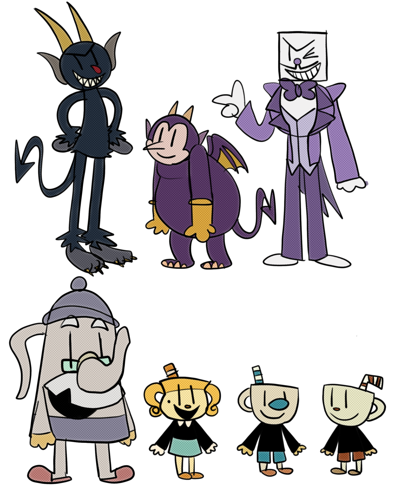 Velvet and Veneer from Trolls 3 are perfect cuphead bosses : r/Cuphead