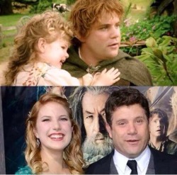 stunningpicture:Sean Astin with his daughter