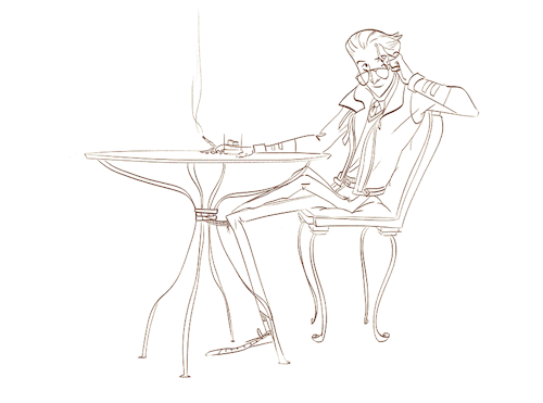 leslierosique:  Aviator, Character Design Challenge 