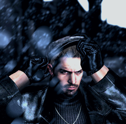 RE6 Chris Redfield cold outside