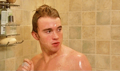 boycaps:  Chandler Massey &amp; Freddie Smith sharing a shower and a gay kiss