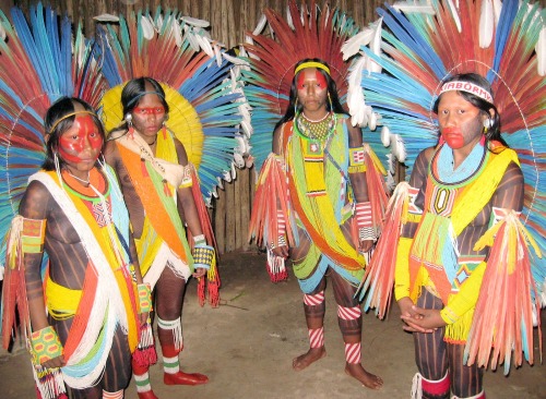 The kayapo are aesthetically (&amp; culturally) really fascinating. I would love to see people like 