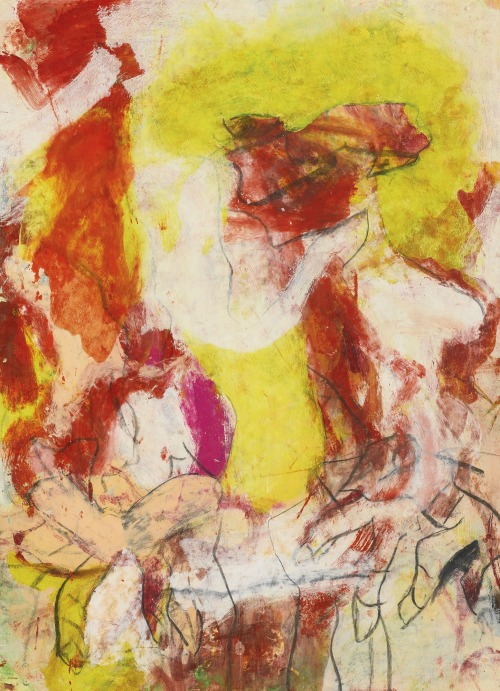jimlovesart:  Willem de Kooning - untitled, 1979. 