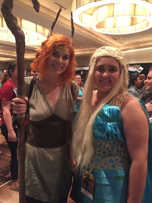 ladykimavysoren:dragoncon was amazing! i got to meet the fantastic mary elizabeth mcglynn (who actua