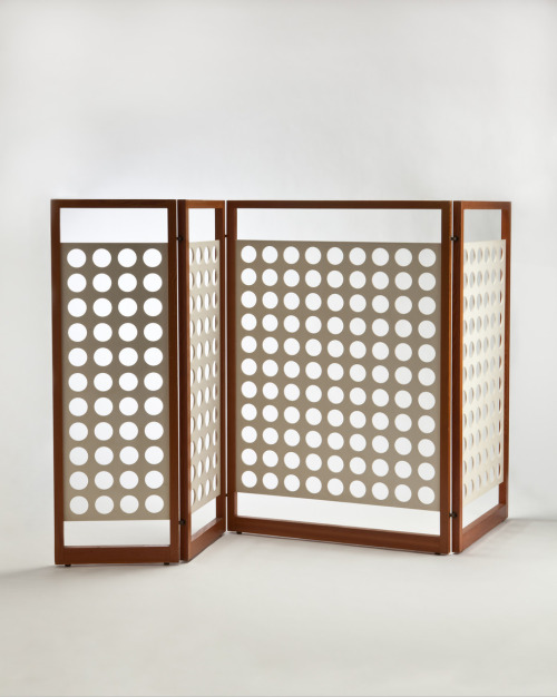 Egon Eiermann, Folding screen / Paravent, Type 3 III, 1968. Designed for the German Parliament of fo