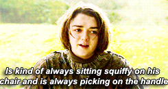 nattdormer:  does Joffrey have any redeeming qualities? 