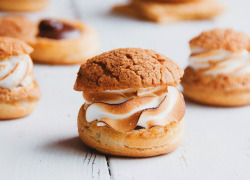 fullcravings:  S’mores Cream Puffs