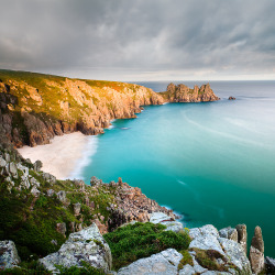 travelingcolors:  Porthcurno, Cornwall |