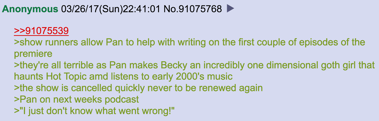 pan-pizza:  Reading threads about mePeople envy at me getting original Becky Prim