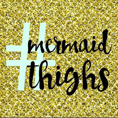 We’re all for #mermaidthighs this Summer!! #nothighgap #curves #effyourbeautystandards #bodypo