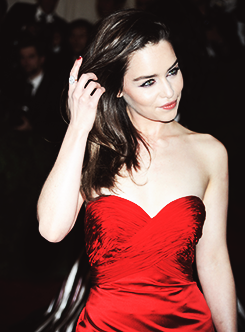 Emilia Clarke At The Met Gala