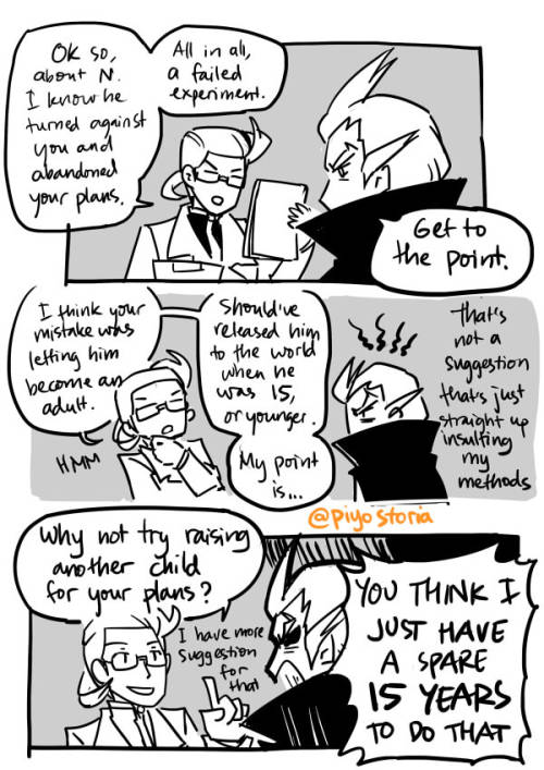 part 2 of the couple of comics I did a while back featuring Colress.Part 1 here.