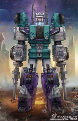 aeonmagnus:  Transformers Titans Return Sixshot,