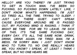 bring-me-the-monkeys:  the–amity-affliction:  My life in one paragraph
