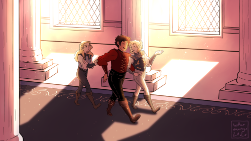 heatherdrawings: “You and Auguste would have been slapping each other on the back and watching tourn