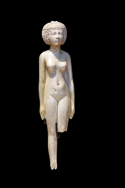 afro-textured-art:English: Naked woman/Français : femme nueDate circa 1300 BC Ivory