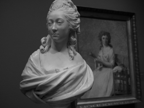 Comtesse de Pange, by Houdon. Art Institute of Chicago. September 2015.