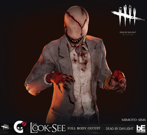 Dead by Daylight The Look-See Full Body Outfitfull body outfit; for Male; Teen-Elder Mesh is not wor