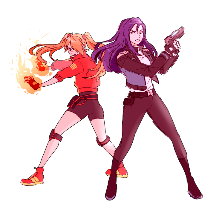 lazy draws of my girls again