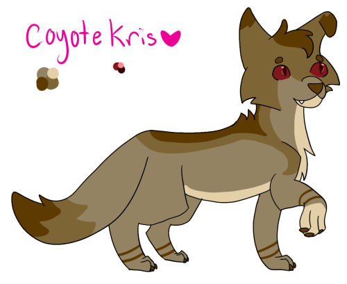 acaciapines: a lil reference of kris’s darkworld coyote from from my fic (you died along the w